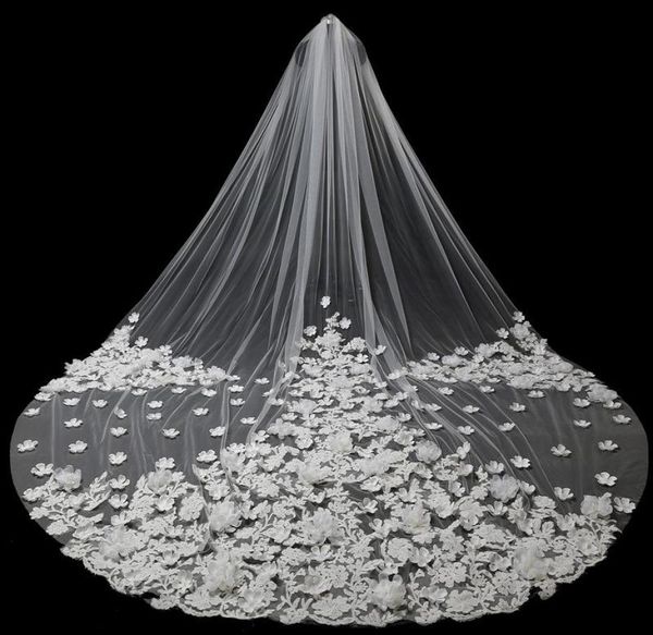 bridal veils 5 meters long wedding with handmake flowers cathedral train velo comb vail accessories9971091, Black
bridal veils 5 meters long wedding with handmake flowers cathedral train velo comb vail accessories9971091, Black