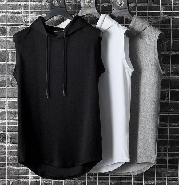 men039s tank summer mens muscle hoodie vest sleeveless bodybuilding gym workout fitness shirt hip hop sweatsh6742644, White;black
men039s tank summer mens muscle hoodie vest sleeveless bodybuilding gym workout fitness shirt hip hop sweatsh6742644, White;black