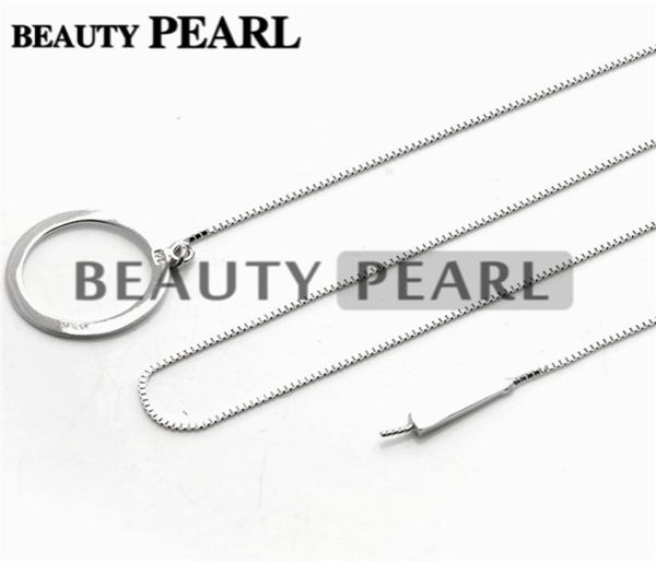 5 pieces sterling 925 silver box chain circle pendant mounting necklace jewellery necklace blank settings for pearls4273923, Slivery;crystal
5 pieces sterling 925 silver box chain circle pendant mounting necklace jewellery necklace blank settings for pearls4273923, Slivery;crystal