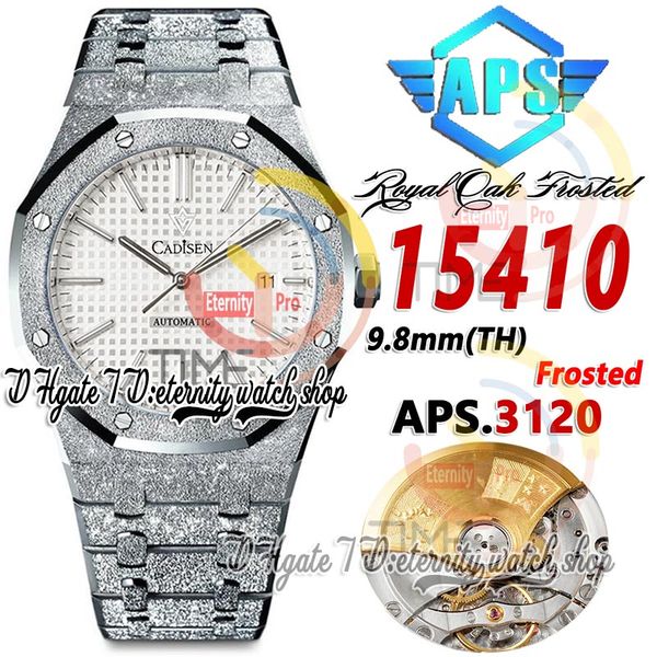 apsf aps15410 frosted mens watch cal.3120 a3120 automatic ultra thin 9.8mm white texture dial stick markers stainless steel bracelet super e, Slivery;brown
apsf aps15410 frosted mens watch cal.3120 a3120 automatic ultra thin 9.8mm white texture dial stick markers stainless steel bracelet super e, Slivery;brown
