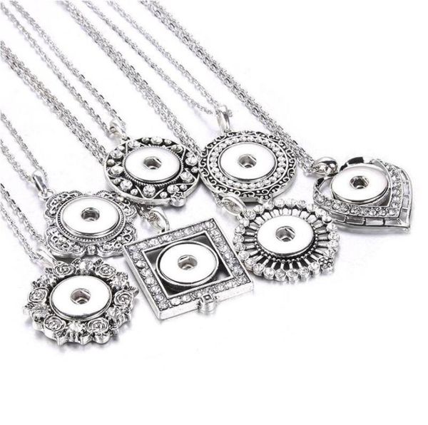 new snap button necklace jewelry rhinestone crystal metal pendant for women fit diy 20mm 18mm snap buttons bbyozi4213170, Silver
new snap button necklace jewelry rhinestone crystal metal pendant for women fit diy 20mm 18mm snap buttons bbyozi4213170, Silver