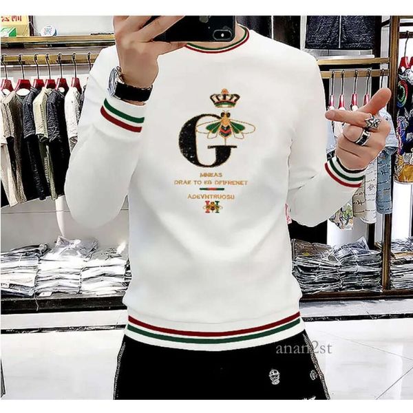 men's hoodies & sweatshirts european fashion men's sweater heavy craft sequin embroidery korean version leisure long sleeve with t, Black
men's hoodies & sweatshirts european fashion men's sweater heavy craft sequin embroidery korean version leisure long sleeve with t, Black