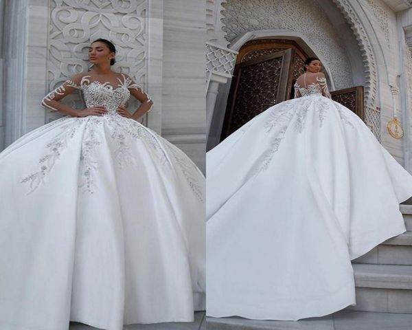 stunning sequins luxury ball gown wedding dresses beads off shoulder long sleeve bridal gowns sparkly sweep train puffy wedding dr8653864, White
stunning sequins luxury ball gown wedding dresses beads off shoulder long sleeve bridal gowns sparkly sweep train puffy wedding dr8653864, White