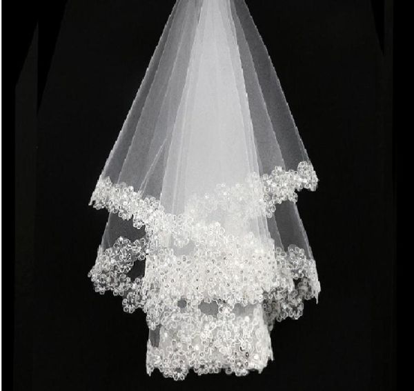 princessally ivory wedding veil new white lace bling appliques bridal veil soft tulle fashion real picture wedding accessories8581096, Black
princessally ivory wedding veil new white lace bling appliques bridal veil soft tulle fashion real picture wedding accessories8581096, Black