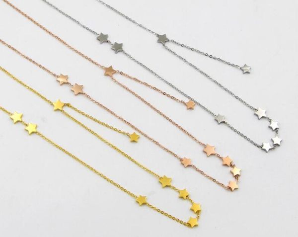 korean version of the nine stars mosaic short necklace women fashion fivepointed star titanium accessories collar clavicle8291334, Silver
korean version of the nine stars mosaic short necklace women fashion fivepointed star titanium accessories collar clavicle8291334, Silver