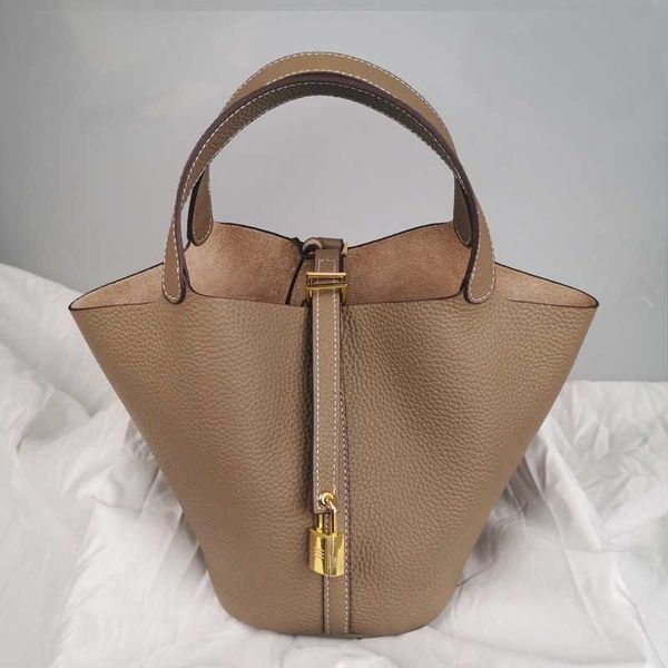 authentic totes picotin women's luxury bags bag new 2023 head layer cowhide bucket fashion handbag small leather h home vegetable baske
authentic totes picotin women's luxury bags bag new 2023 head layer cowhide bucket fashion handbag small leather h home vegetable baske