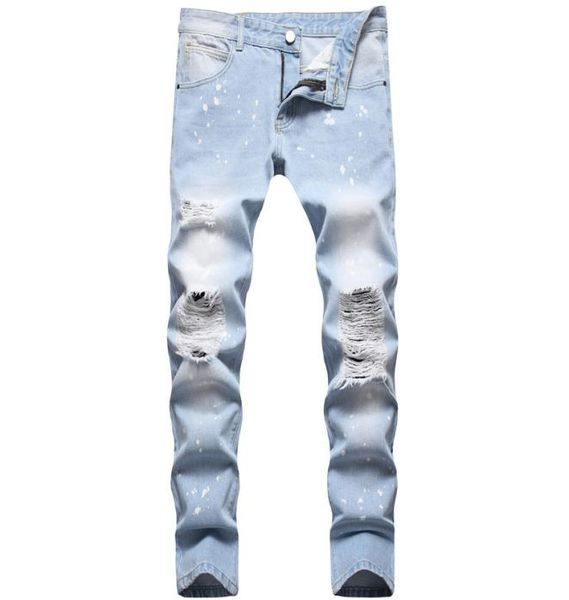 2022 men039s ripped skinny jeans fashoin casual slim denim pants size 2842 midwaist multiple holes trousers 20 styles pantalo6501823, Blue
2022 men039s ripped skinny jeans fashoin casual slim denim pants size 2842 midwaist multiple holes trousers 20 styles pantalo6501823, Blue