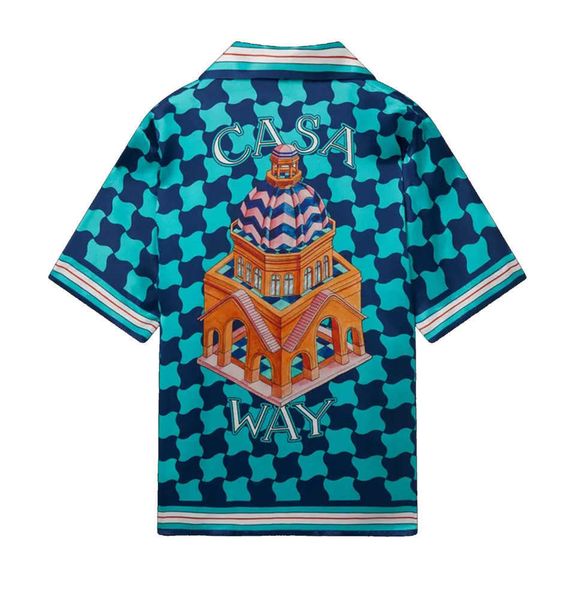 23ss casablanca designer blouses fashio silk casual shirt thin three-dimensional loose fitting shirts tennis blue checker castle casual shir, White;black
23ss casablanca designer blouses fashio silk casual shirt thin three-dimensional loose fitting shirts tennis blue checker castle casual shir, White;black