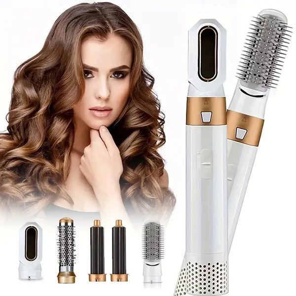 5-in-1 air comb: get professional-level hair styling with this dual-use curling & straightening set
5-in-1 air comb: get professional-level hair styling with this dual-use curling & straightening set