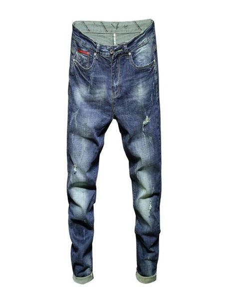 ripped jeans men stretch slim straight blue streetwear distressed hip hop mens jeans regular fit male long trousers pants3304321
ripped jeans men stretch slim straight blue streetwear distressed hip hop mens jeans regular fit male long trousers pants3304321