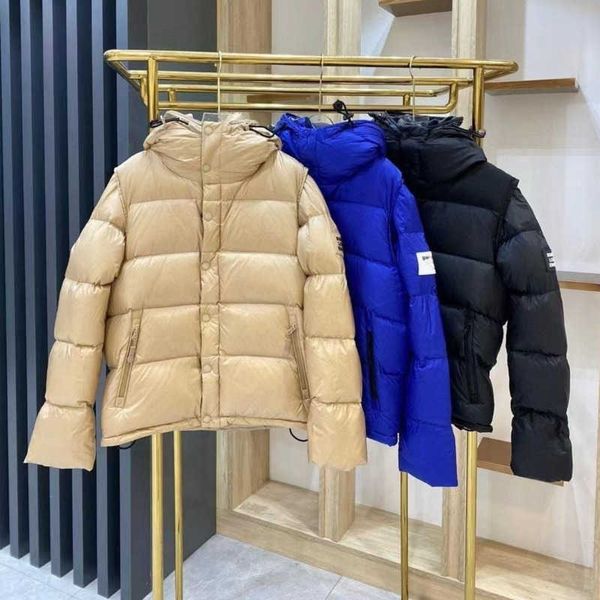 plaid down jacket bur designer jackets men women winter warm hoodie cardigan parker coat can be removed sleeves coat windproof windbreaker, Black
plaid down jacket bur designer jackets men women winter warm hoodie cardigan parker coat can be removed sleeves coat windproof windbreaker, Black