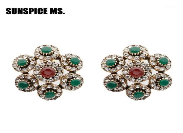 2020 full rhinestone round stud earrings for women turkish antique bronze resin natural stone earring vintage crystal jewlery13920094, Golden;silver
2020 full rhinestone round stud earrings for women turkish antique bronze resin natural stone earring vintage crystal jewlery13920094, Golden;silver
