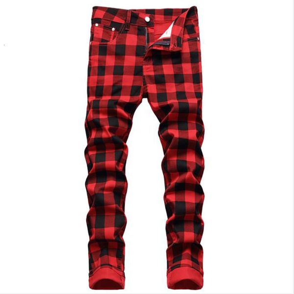 men's jeans men plaid printed pants mens fashion slim stretch spring trendy straight trousers vaqueros hombre plus size 42 230810, Blue
men's jeans men plaid printed pants mens fashion slim stretch spring trendy straight trousers vaqueros hombre plus size 42 230810, Blue