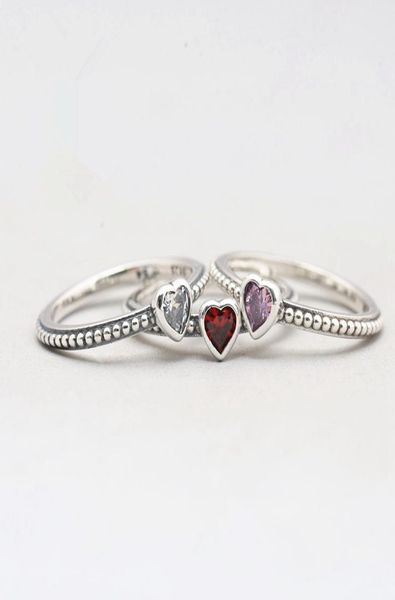 100 925 sterling silver 3 color red white pink heart cz charm ring for pandora fashion women jewelry9512335, Slivery;golden
100 925 sterling silver 3 color red white pink heart cz charm ring for pandora fashion women jewelry9512335, Slivery;golden