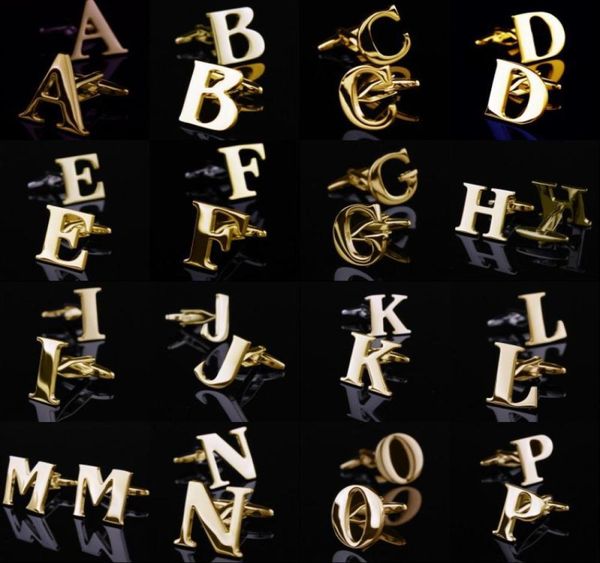26 english letters az cufflinks mens cuff links gold color french shirt men jewelry cufflinks name initial cuff buttons8845902, Silver
26 english letters az cufflinks mens cuff links gold color french shirt men jewelry cufflinks name initial cuff buttons8845902, Silver