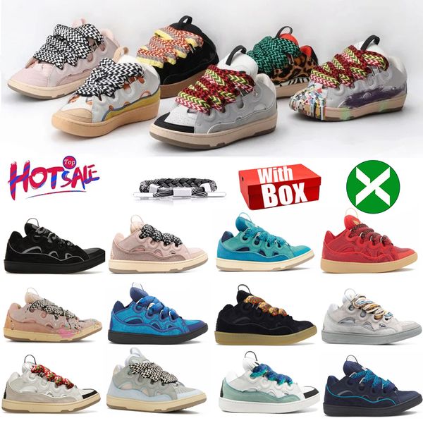2023 new Designer shoes mesh woven Lace-up shoes style extraordinary sneaker embossed Leather Curb sneakers mens womens calfskin shoe platform size 35-44, Color #28
2023 new Designer shoes mesh woven Lace-up shoes style extraordinary sneaker embossed Leather Curb sneakers mens womens calfskin shoe platform size 35-44, Color #28