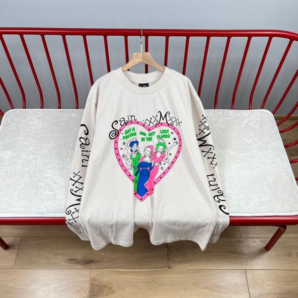 23fw autumn usa vintage couples tee t shirts skateboard long sleeve men women street fashion tshirt aug 11, Black;brown
23fw autumn usa vintage couples tee t shirts skateboard long sleeve men women street fashion tshirt aug 11, Black;brown