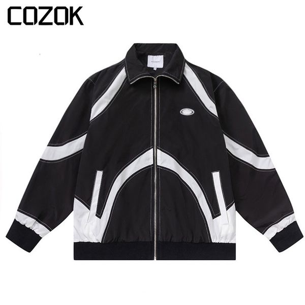 mens jackets hip hop streetwear men varsity jacket coat patchwork black white harajuku windbreaker oversized track zipper up 230810, Black;brown
mens jackets hip hop streetwear men varsity jacket coat patchwork black white harajuku windbreaker oversized track zipper up 230810, Black;brown