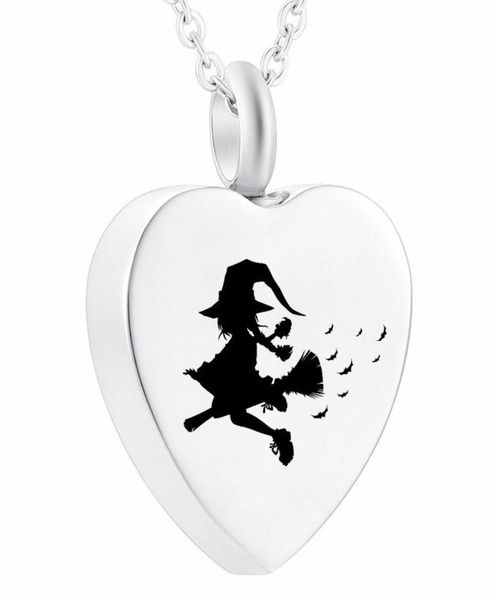 stainless steel heart ashes pendant halloween witch on flying broom cremation urn memorial heart necklace jewelry7855230, Silver
stainless steel heart ashes pendant halloween witch on flying broom cremation urn memorial heart necklace jewelry7855230, Silver