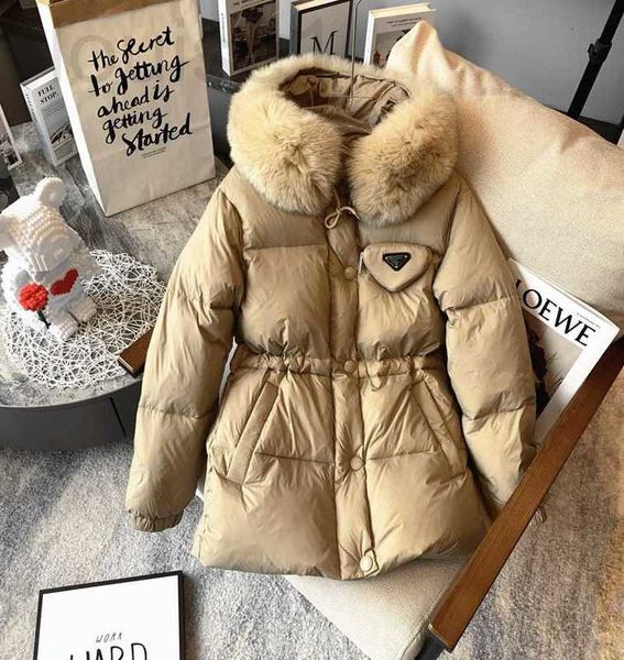 women's down & parkas designer 2022 new p family triangular standard short and medium-sized white goose down jacket with a narrow waist, Black
women's down & parkas designer 2022 new p family triangular standard short and medium-sized white goose down jacket with a narrow waist, Black