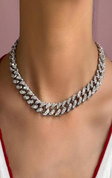 chains punk crystal buckle miami thick cuban choker necklace for women iced out full rhinestone chunky metal necklaces5810319, Silver
chains punk crystal buckle miami thick cuban choker necklace for women iced out full rhinestone chunky metal necklaces5810319, Silver