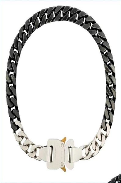 pendant necklaces ins 1017 alyx 9sm necklace ceramic stitching titanium steel buckle cuban chain hiphop tide drop delivery 2022 j1112064, Silver
pendant necklaces ins 1017 alyx 9sm necklace ceramic stitching titanium steel buckle cuban chain hiphop tide drop delivery 2022 j1112064, Silver
