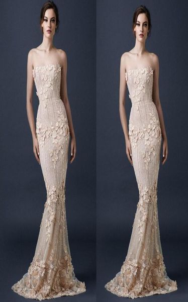 exquisite strapless mermaid evening dresses applique beaded and flowers paolo sebastian celebrity prom gowns occasion dress 2019 m7757445, Black;red
exquisite strapless mermaid evening dresses applique beaded and flowers paolo sebastian celebrity prom gowns occasion dress 2019 m7757445, Black;red