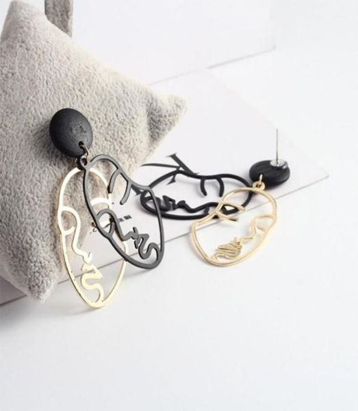 stud abstract face earrings creative women jewelry fashion gift art hollow dangle7627583, Golden;silver
stud abstract face earrings creative women jewelry fashion gift art hollow dangle7627583, Golden;silver