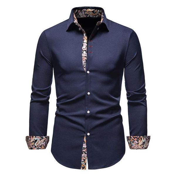 mens paisley cotton long sleeve dress shirt floral print casual retro button down shirts men slim fit chemise homme men's193u, White;black
mens paisley cotton long sleeve dress shirt floral print casual retro button down shirts men slim fit chemise homme men's193u, White;black