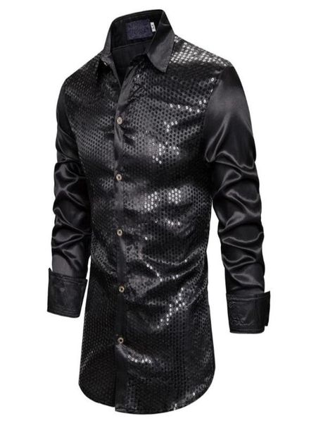 adisputent silk shiny nightclub men039s luxury sequin dress longsleeved shirt stage dance graduation set shirts9595732, White;black
adisputent silk shiny nightclub men039s luxury sequin dress longsleeved shirt stage dance graduation set shirts9595732, White;black