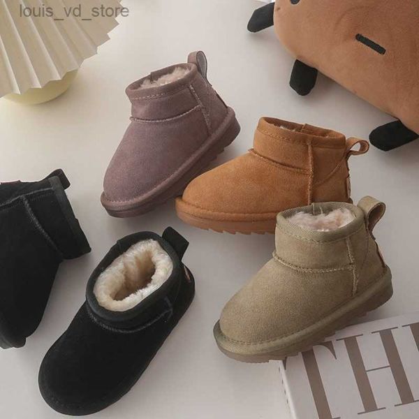 children boots girl' 2022 chic geniune leather princess short boots boy' warm plush winter snow boots size 21-40 t230811, Black;grey
children boots girl' 2022 chic geniune leather princess short boots boy' warm plush winter snow boots size 21-40 t230811, Black;grey