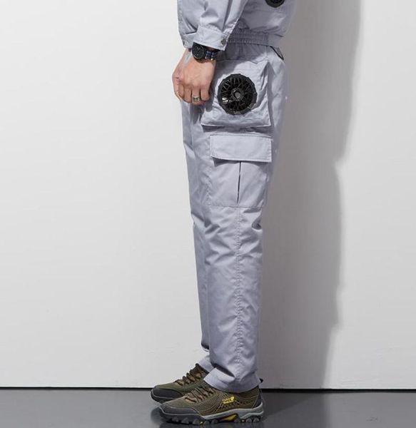outdoor sprost summer cooling fan pants hiking workwear usb power supply heatstroke protection air conditioning clothing men0397897069, Black
outdoor sprost summer cooling fan pants hiking workwear usb power supply heatstroke protection air conditioning clothing men0397897069, Black