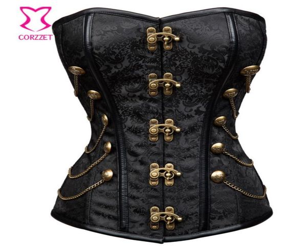 vintage brocade black gothic corset burlesque korsett for women plus size corsets and bustiers steampunk clothing 3xl corselet8072172, Black;white
vintage brocade black gothic corset burlesque korsett for women plus size corsets and bustiers steampunk clothing 3xl corselet8072172, Black;white