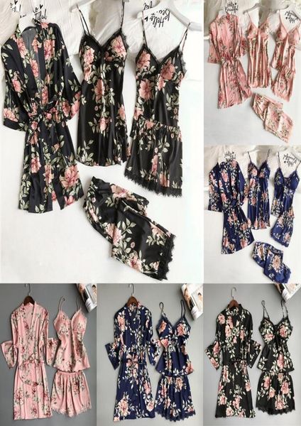 5pc pijama lace women pyjamas satin kigurumi robe bathrobe trousers shorts lingerie set femme pajamas mujer sleepwear s3xl y7012906, Black;red
5pc pijama lace women pyjamas satin kigurumi robe bathrobe trousers shorts lingerie set femme pajamas mujer sleepwear s3xl y7012906, Black;red