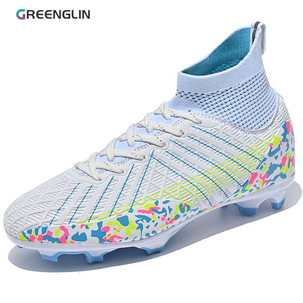dress shoes greenglin765g men soccer fg high ankle football boots male teenagers cleats grass training match sneakers 3445 230810, Black
dress shoes greenglin765g men soccer fg high ankle football boots male teenagers cleats grass training match sneakers 3445 230810, Black