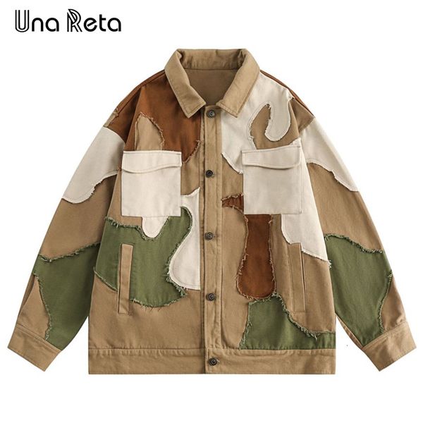 mens jackets unareta jacket men clothing streetwear man camouflage coat quality hip hop irregular color block stitching couple 230810, Black;brown
mens jackets unareta jacket men clothing streetwear man camouflage coat quality hip hop irregular color block stitching couple 230810, Black;brown