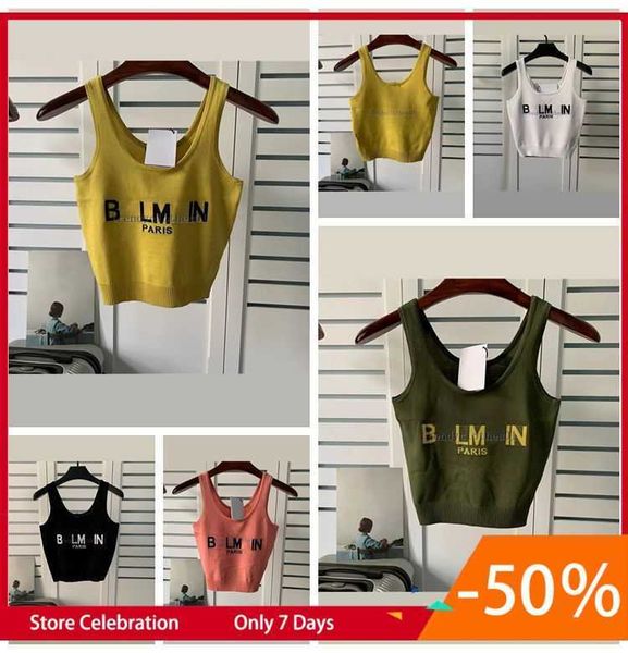 womens fashion print letter knit tank luxury designer summer crochet crop tees shirts cropped camis woman jumper pullover 2023 knitting clo, White
womens fashion print letter knit tank luxury designer summer crochet crop tees shirts cropped camis woman jumper pullover 2023 knitting clo, White