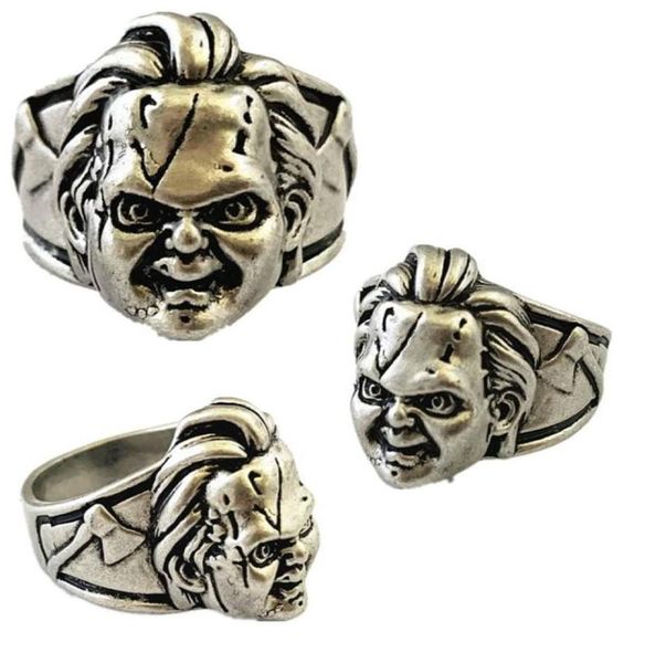 tv movies show original design quality anime cartoon cosplay horror chucky face ring gifts for men woman cluster rings7272448, Golden;silver
tv movies show original design quality anime cartoon cosplay horror chucky face ring gifts for men woman cluster rings7272448, Golden;silver