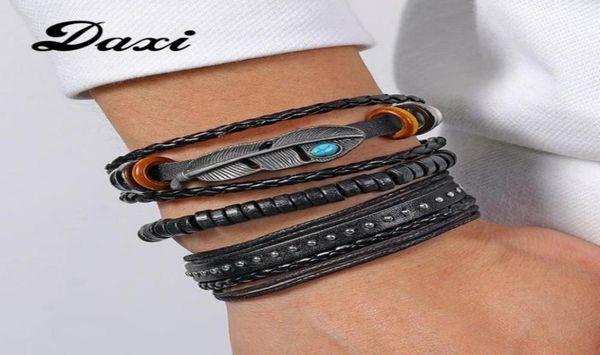 daxi men fashion bracelets for mens charms bracelet beaded braclets braided leather bracelet men accessories jewelry gift60469278113949, Golden;silver
daxi men fashion bracelets for mens charms bracelet beaded braclets braided leather bracelet men accessories jewelry gift60469278113949, Golden;silver