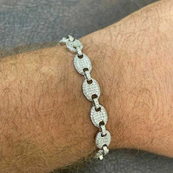 wholesale custom chunky link 8mm puffed mariner s925 sterling silver men's moissanite hip hop bracelet
wholesale custom chunky link 8mm puffed mariner s925 sterling silver men's moissanite hip hop bracelet