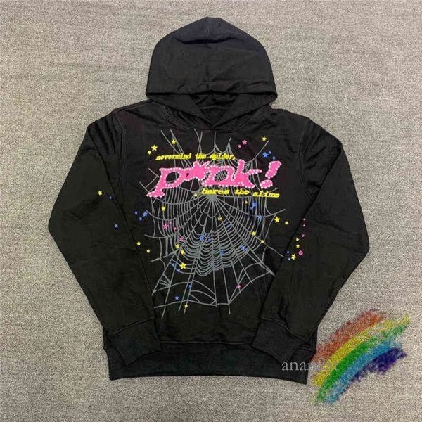 men's hoodies sweatshirts puff print sp5der hoodie men women heavy fabric spider web sweatshirts pullover g220908, Black
men's hoodies sweatshirts puff print sp5der hoodie men women heavy fabric spider web sweatshirts pullover g220908, Black