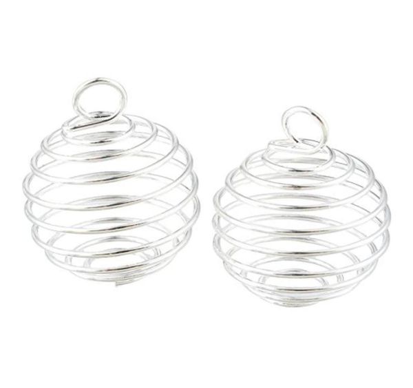 silver plated spiral bead cages charms pendants findings 9x13mm jewelry making diy9677867, Bronze;silver
silver plated spiral bead cages charms pendants findings 9x13mm jewelry making diy9677867, Bronze;silver