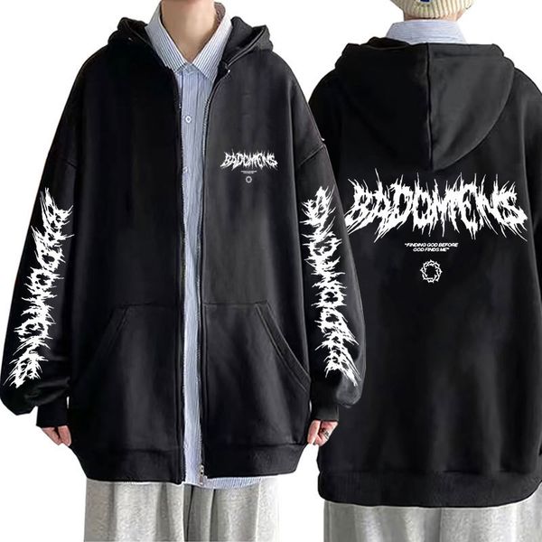mens hoodies sweatshirts bad omens band finding god before finds me graphic zipper hoodie vintage rock gothic zip up sweatshirt men y2k jack, Black
mens hoodies sweatshirts bad omens band finding god before finds me graphic zipper hoodie vintage rock gothic zip up sweatshirt men y2k jack, Black