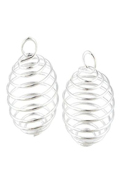 silver plated spiral bead cages charms pendants findings 9x13mm jewelry making diy6299534, Bronze;silver
silver plated spiral bead cages charms pendants findings 9x13mm jewelry making diy6299534, Bronze;silver
