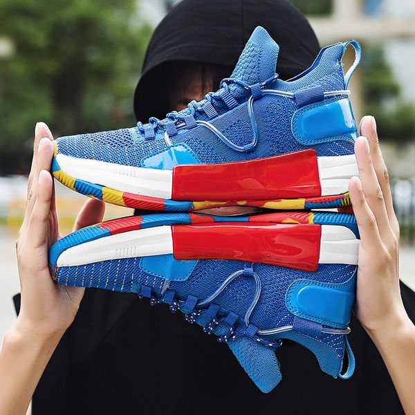 dress shoes brand men basketball sneakers professional blue mens training designer basket 230810, Black
dress shoes brand men basketball sneakers professional blue mens training designer basket 230810, Black