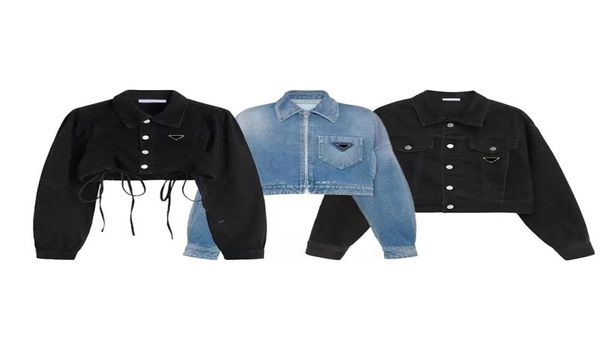 women jackets denim long sleeve button letter triangle logo autumn spring jacket fashion jeans coat classic windbreaker coats asia2115438, Black;brown
women jackets denim long sleeve button letter triangle logo autumn spring jacket fashion jeans coat classic windbreaker coats asia2115438, Black;brown