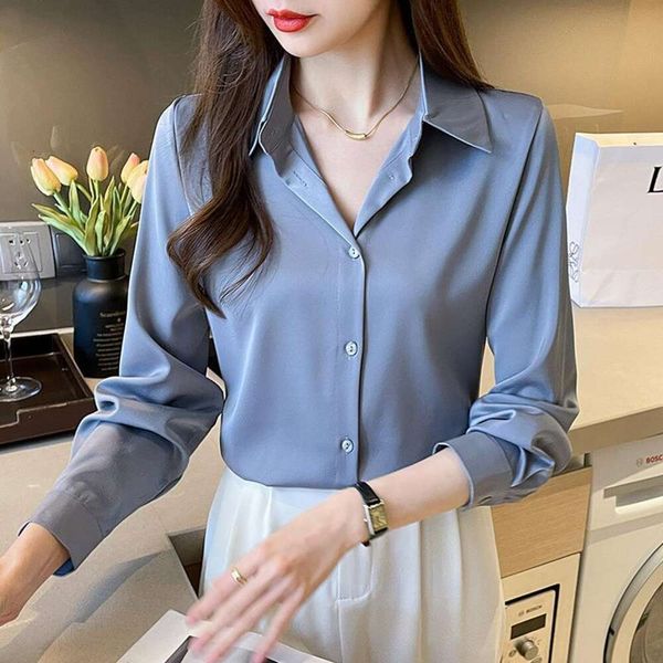 acetic acid shirt style womens spring and autumn pink stain summer thin long sleeve chiffon, White
acetic acid shirt style womens spring and autumn pink stain summer thin long sleeve chiffon, White