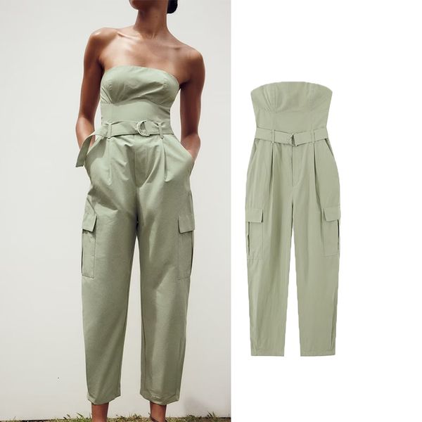 women's jumpsuits rompers long jumpsuit women off shoulder woman 2023 sleeveless summer casual belt overalls 230810, Black;white
women's jumpsuits rompers long jumpsuit women off shoulder woman 2023 sleeveless summer casual belt overalls 230810, Black;white