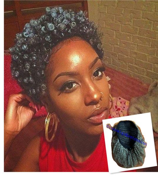fabulous short grey kinky ponytail human hair extension for black women afro puff silver grey two tone blend salt n pepper natural1712045
fabulous short grey kinky ponytail human hair extension for black women afro puff silver grey two tone blend salt n pepper natural1712045