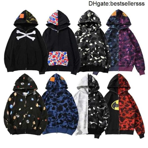 shark full zip designer mens hoodies mens womens ape hoodie hoody camouflage tracksuits stylist cartoon printing suit long sleeve jacket hig, Black
shark full zip designer mens hoodies mens womens ape hoodie hoody camouflage tracksuits stylist cartoon printing suit long sleeve jacket hig, Black